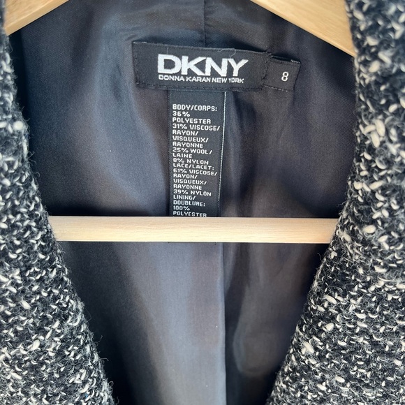 DKNY vintage tweed blaser - Picture 3 of 4